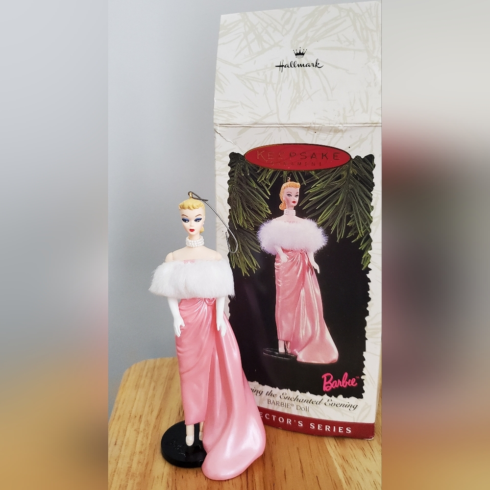 1996 ENCHANTED EVENING BARBIE HALLMARK ORNAMENT